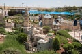 Miniature of King David Tomb at Mount Zion, Jerusalem, at Mini Israel - a miniature park located near Latrun