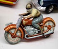 Mini Model Man on the moto
