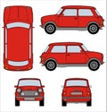 Mini Moris - Mini Cooper Royalty Free Stock Photo