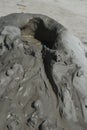 mini mud volcano