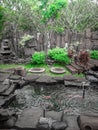 Mini Park in the Middle of Demak City Royalty Free Stock Photo