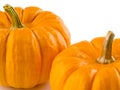 Mini Pumpkins Isolated 4 Royalty Free Stock Photo