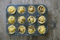 Mini quiches