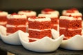 Mini Red Velvet on Cup cakes