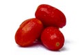 Mini roma red tomatoes Royalty Free Stock Photo
