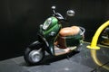 Mini Scooter E Concept at Paris Motor Show Royalty Free Stock Photo