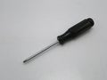 Mini screwdriver with black handle