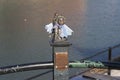 Mini sculpture of statue of liberty photo in Uzhgorod Ukraine