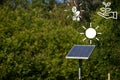 Mini solar panels, photovoltaic - alternative electricity source