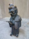 Mini statue in Wroclaw in Poland