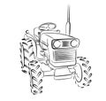 The mini Tractor Symbol.