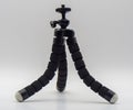 Mini tripod for camera or smartphone Royalty Free Stock Photo