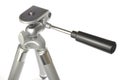 Mini tripod on white ( pod ) Royalty Free Stock Photo