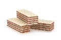 Mini wafers stick closeup Royalty Free Stock Photo