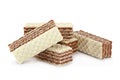 Mini wafers stick closeup Royalty Free Stock Photo