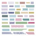 Mini washi tape strips, washy tape ordecorative adhesive strips