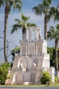 Miniature Babylonian Tower At Coastline Park, Mersin, Turkey