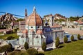 The miniature of Cathedral of Santa Maria del Fiore in Firenze in Park of miniatures in Rimini, Italy