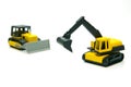 Miniature Construction Toys Royalty Free Stock Photo