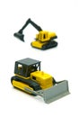 Miniature Construction Toys Royalty Free Stock Photo