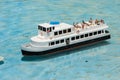 Miniature cruise ship, at Mini Israel - a miniature park located near Latrun Royalty Free Stock Photo