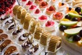 Miniature decorative desserts