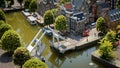 Miniature dutch street in Amsterdam