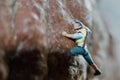 miniature figurine of a climber