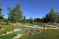 Miniature golf course at the Colorado YMCA
