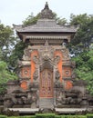 Miniature of hinduistic temple in park Taman mini