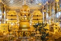 miniature of holy golden temple of ancient india from different angle Royalty Free Stock Photo