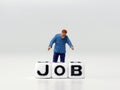 The concept of job shortages. Royalty Free Stock Photo