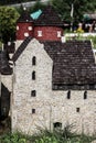 Miniature medieval castle Royalty Free Stock Photo