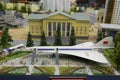 Miniature, miniature of Russia. supersonic aircraft