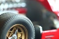 Miniature model toy car scene. Royalty Free Stock Photo