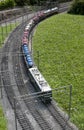 Miniature model (train) in mini park