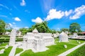 Miniature model village which celebrates the heritages of Thailand and has mini monuments from Europe