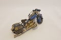 Miniature Motorcycle from Right Royalty Free Stock Photo