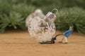 Miniature of storeman and christmas balls