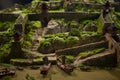 Miniature photography of ancient castle