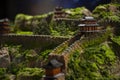Miniature photography of ancient castle