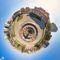 Miniature planet of Kishinev Royalty Free Stock Photo