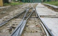 Miniature railway in the park