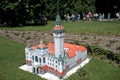 Miniature replica of the City Hall of Tirgu Mures, Szarvas, Hung