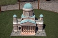 Miniature replica of Esztergom Basilica, Szarvas, Hungary