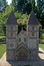 Miniature replica of Jak Church, Szarvas, Hungary