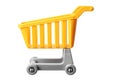 Miniature Shopping Trolley Royalty Free Stock Photo