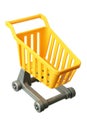 Miniature Shopping Trolley Royalty Free Stock Photo