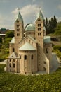 Miniature Spire Cathedral of Germany at the park Mini Europe.