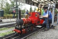 Miniature Steam Train